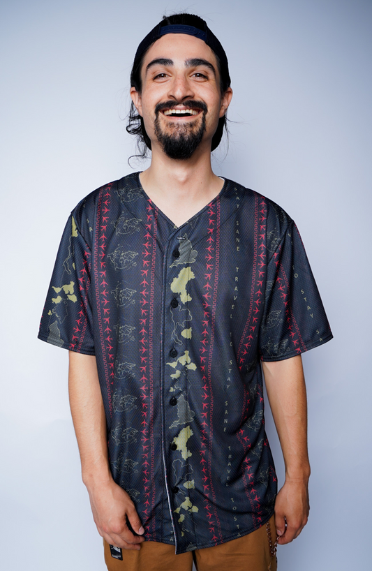 Recycled baseball jersey