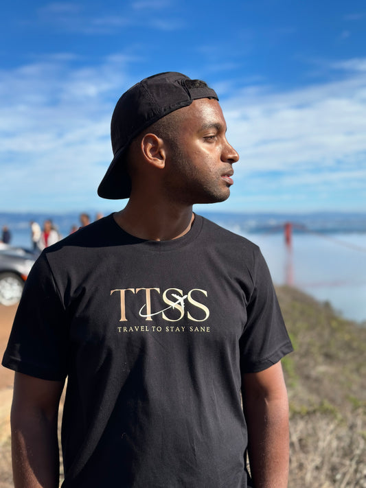 Premium Black TTSS Short Sleeve Tee